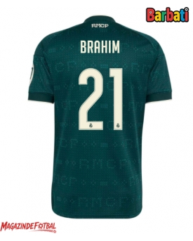 Real Madrid Brahim Diaz #21 Tricou Fotbal Replică 2026-27 Barbati Deplasare